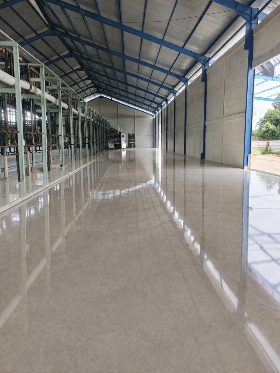 Hasil Polish Concrete Kantor